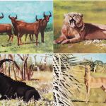 Mocambique - 8x 125 MT picture postcards stationeries (animals) - all unused