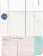 Malaysia - 3 registered letters stationeries - all unused