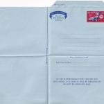 Malawi - 9 P. airplane aerogramme air letter stationery unused