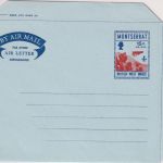 Montserrat - 15 C. jamboree aerogramme air letter stationery unused
