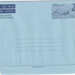 Mauritius - 50 C. aerogramme air letter stationery unused