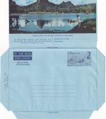 Mauritius - 50 C. aerogramme air letter stationery unused