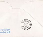 England - Vlissingen Sheerness Olau Linie Schiffspost Zuleitung Erstflug 1985