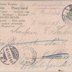 DR - Russ (Ostpreussen) Karte n. Heiligenstedten 1906