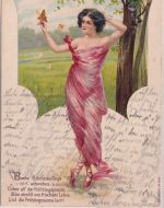 DR - Russ (Ostpreussen) Karte n. Heiligenstedten 1906