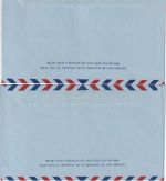 Haiti - 0,70 + 1,25 C. airplane overprinted aerogrammes both unused