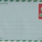 Haiti - 0,70 G. Balloon Boesman aerogramme stationery unused