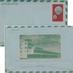 Haiti - 0,70 G. Balloon Boesman aerogramme stationery unused