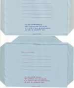 Grenada - 10 + 20 C. Rum destillery/Parliament aerogramme stationeries unused