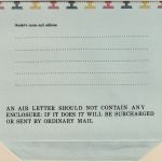 Ghana - 2 C. airplane aerogramme air letter stationery unused