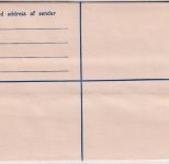 Ghana - 4 P. registered letter stationery unused