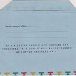 Ghana - 9 P. Chameleon aerogramme air letter stationery unused