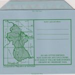 British Guiana - 40 C. Fly Guyana Airways aerogramme stationery unused