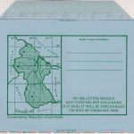 British Guiana - 20 C. airplane aerogramme stationery unused
