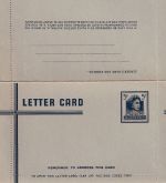 Australia - 4+5+7+10 C. QEII lettercards stationeries all unused
