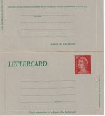 Australia - 4+5+7+10 C. QEII lettercards stationeries all unused