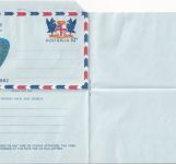 Australia - 10 C. Perth 1962 aerogramme stationery unused