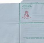 Australia - 10 P. Royal visit 1963 aerogramme stationery unused