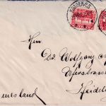 Dänemark - 2x10 Ö. Schloss Kronborg Brief Kragenaes - Heidelberg 1920