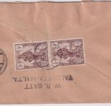 Malta - 4 P. Britannia u.a. Einschreibebrief GPO Valletta - Heidelberg 1924