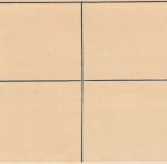 Antigua - 2 P. registered stationery envelope format G stationery unused