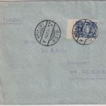 Lettland - 20 S. Staatswappen Oberrand Brief Riga - Rohrbach 1924