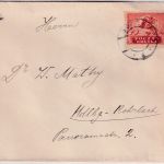Polen - 10 M. Ulan Brief Lodz - Heidelberg-Rohrbach 1921