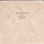 Polen - 10 M. Ulan Brief Lodz - Heidelberg-Rohrbach 1921