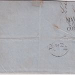 Bayern/Preussen - 6 Kr. Quadrat braun Brief oMR 291 HKS Ludwigshafen 1/10 (1860)