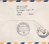 BRD - 2x20 Pfg. Luftpostverkehr/Tante Ju Lupo-Drucksache n. MAROKKO 1971