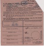 DDR/VGO - 200 Pfg. Bauwerke Postanweisung Sondershausen - Klinga 14.9.90