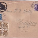 Tschechien - 80 H. Hussit u.a. Firmenbrief Merkelsgrün - Heidelberg 1920