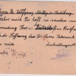 Polen - 4x5 F. Adler Firmenkarte Wadowice - Heidelberg 1920 Zensur Krakau