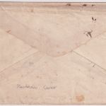 USA - 3 C. Washington Ausg. 1861 Patriotic cover Poolesville - Hillesgrove