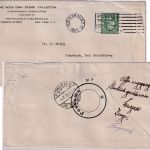 USA - 1 C. Washington geschn. Drucksache New York Rohrbach 1923 - verschlossen !