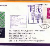 Japan - Lufthansa 2x1st-flight Tokio - FFM u. FFM - Montevideo 3.4./11.5.1979