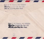 USA - 5x3 C. Jefferson Airmail APO 61 Landsberg a/Lech - Berlin 1952