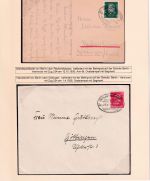 DR - Bahnpost Hannover kl. Anfangssammlung 21 Belege ex 1889-1989 (meist vor 45)