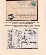 DR - Bahnpost Hannover kl. Anfangssammlung 21 Belege ex 1889-1989 (meist vor 45)