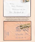 DR - Bahnpost Hannover kl. Anfangssammlung 21 Belege ex 1889-1989 (meist vor 45)