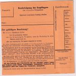 BRD - 70 Pfg. Bed. Deutsche senkr. Paar/OBERRAND Paketkarte Ahlem 1962