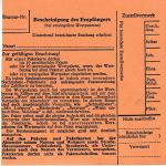 BRD - 2 DM Bed. Deutsche Einzelfrankatur Orts-(!)-Paketkarte Hannover 1962