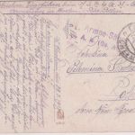 Österreich - Kuk Feldpostamt Cholm Feldpostkarte 1917 Briefstempel Armee-Säge