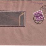 AM-Post - Regensburg 19.12.45/Fulda 1.2.46 doppelt verw. Brief d. Reichsbank