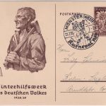 DR - Münster (Westf.) Karneval 1939 SST 6 Pfg. WHW-Sonderganzsache n. Berlin