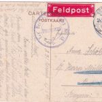 Frankreich/Haut-de-France - Warneton Lys Frachtschiff sw-AK gelaufen 1915