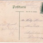 Bayern - Grünwald Höllriegelskreuth Eisenbahnbrücke farb. AK gelaufen 1911