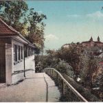 Bayern - Freising Domberg farb. AK gelaufen/Soldatenkarte 1913