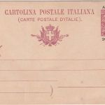 Italien/Albanien - 20 P./10 C. Ganzsache/Überdruck ungebraucht 1904/08
