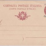 Italien/Albanien - 20 P./10 C. Ganzsache/Überdruck ungebraucht 1902